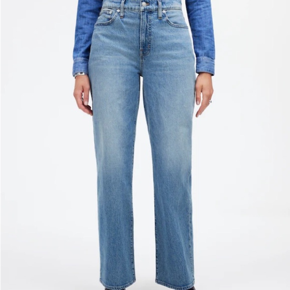 Madewell The Perfect Vintage Wide-Leg Jean - size 31